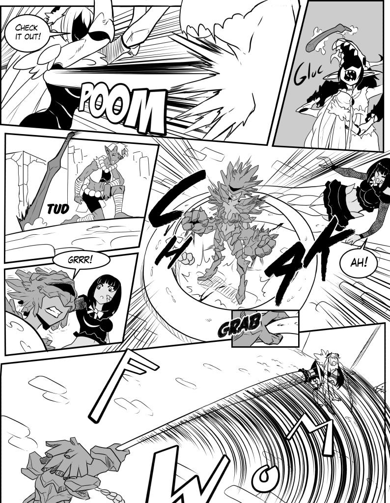 Monster girls on tour - Episode 177, Page 1: Page 177